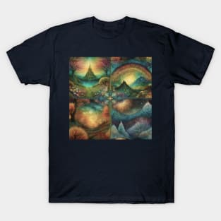 Whimsical Four Seasons T-Shirt